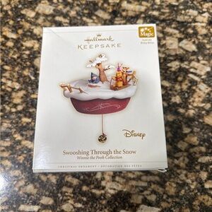 Hallmark Keepsake Swooshing Through the Snow Winnie the Pooh Collection Ornament